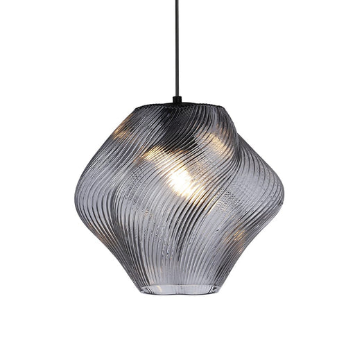 elevenpast pendant light Large / Smoke Gelato Glass Pendant Light Small and Large in Amber | Smoke | Ice