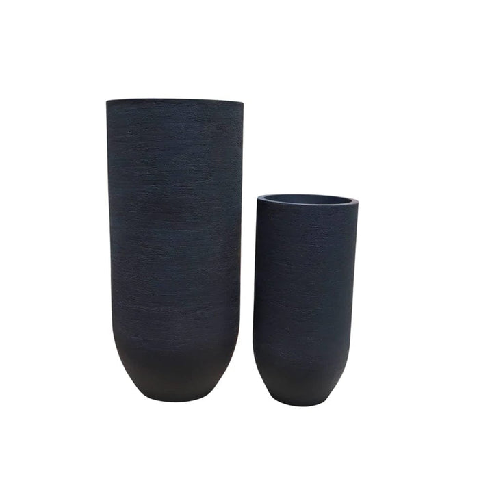 elevenpast Pots & Planters European Vertical Japi Planter Black