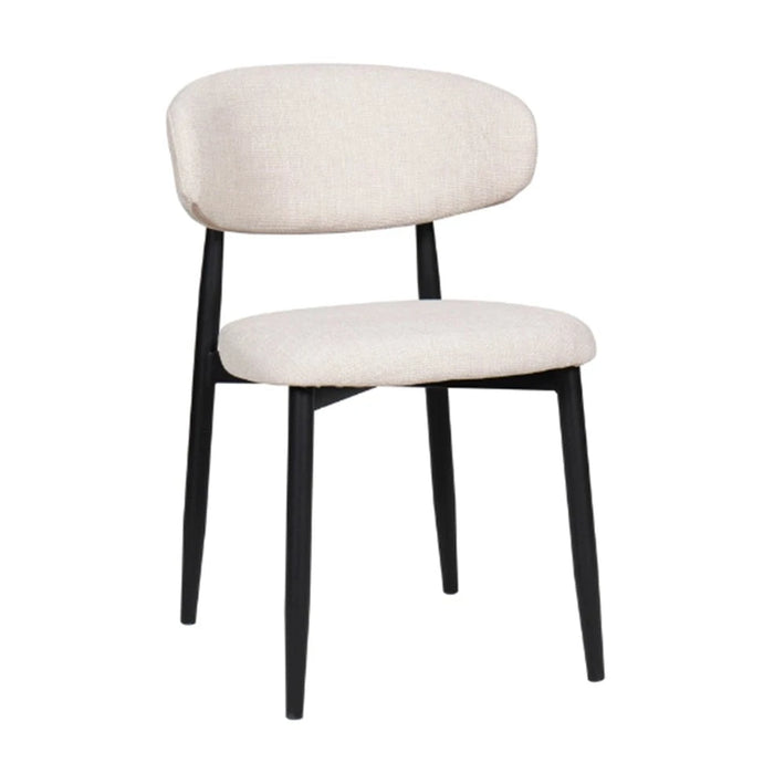 elevenpast dining chair Cream Chenille Lucien Dining Chair - Multiple Colours