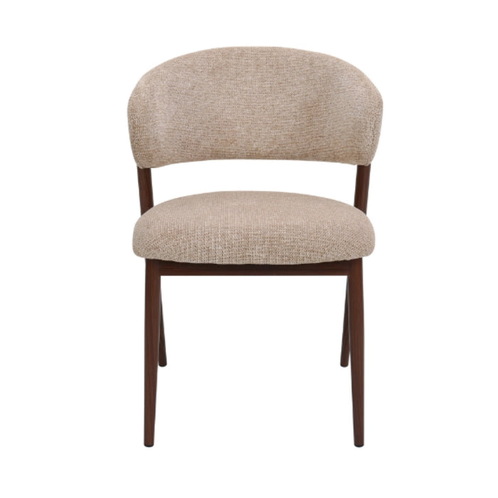 Lyon Dining Chair - Water Repellent Aragon Fabric 