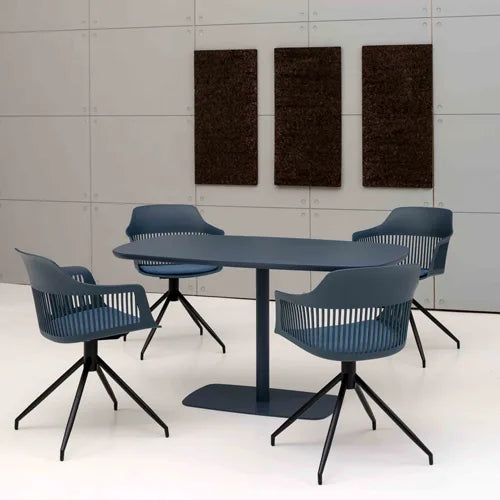 elevenpast Chairs Lyric Evolve Metal and Polypropylene Chair