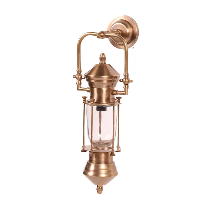 Lisbon Wall Lamp – Antique Silver | Antique Brass