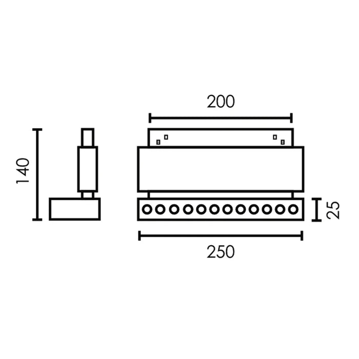 elevenpast Track Lighting rail Magtrack Linear Track Spot Light - 10W | 20W