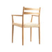 elevenpast Chairs Mia Wooden Arm Chair - Black | Natural | Walnut