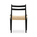 elevenpast Chairs Mia Wooden Dining Chair - Black | Natural