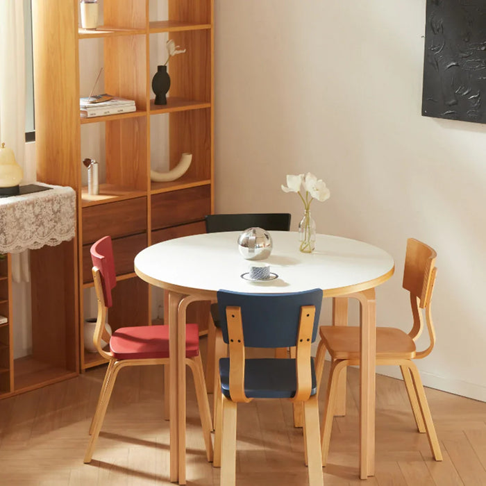 elevenpast Dining Table Mika Round Wooden Dining Table - 90cm | 120cm