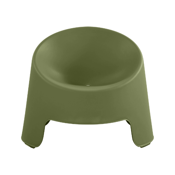 elevenpast Outdoor Chairs Montana Sculptural Outdoor Lounge Chair – Green | Grey | Terracotta