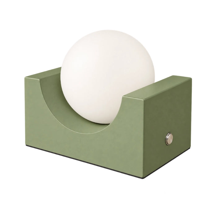Nova Rechargeable Globe Lamp -  Wood | Blue | Orange | Green