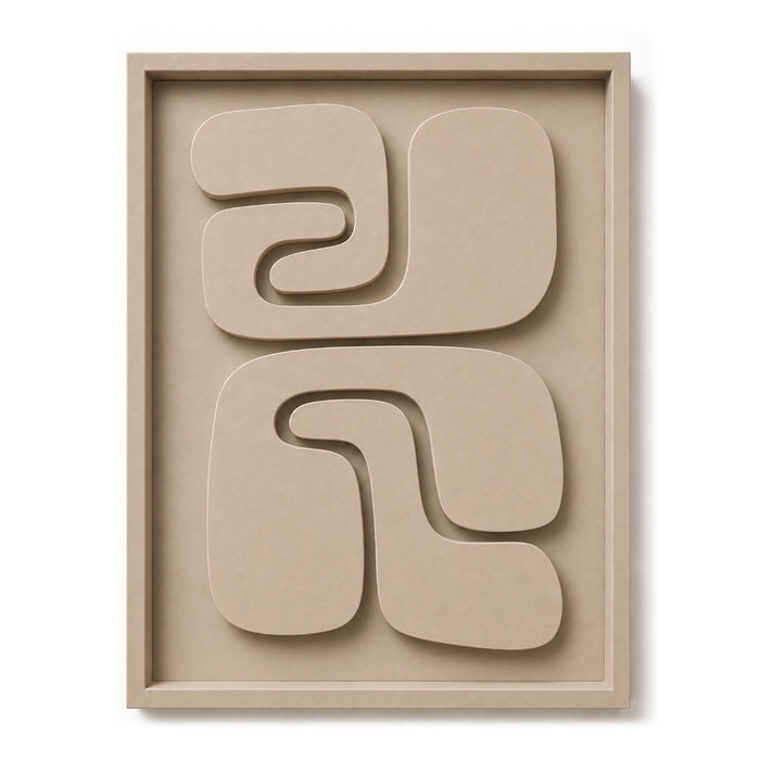 Origin Wooden Wall Art - Stone