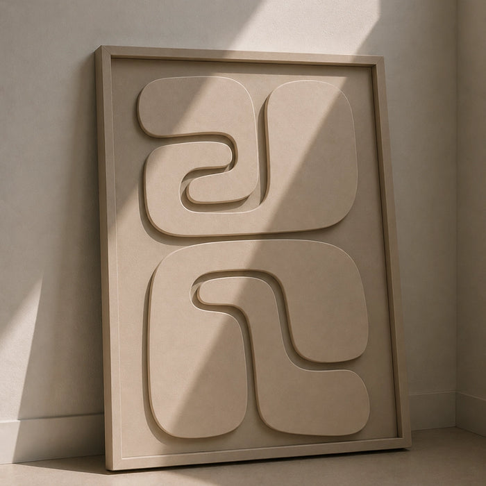 Origin Wooden Wall Art - Stone