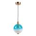 elevenpast Pendant Lights Modern Globe Hanging Light - White | Blue
