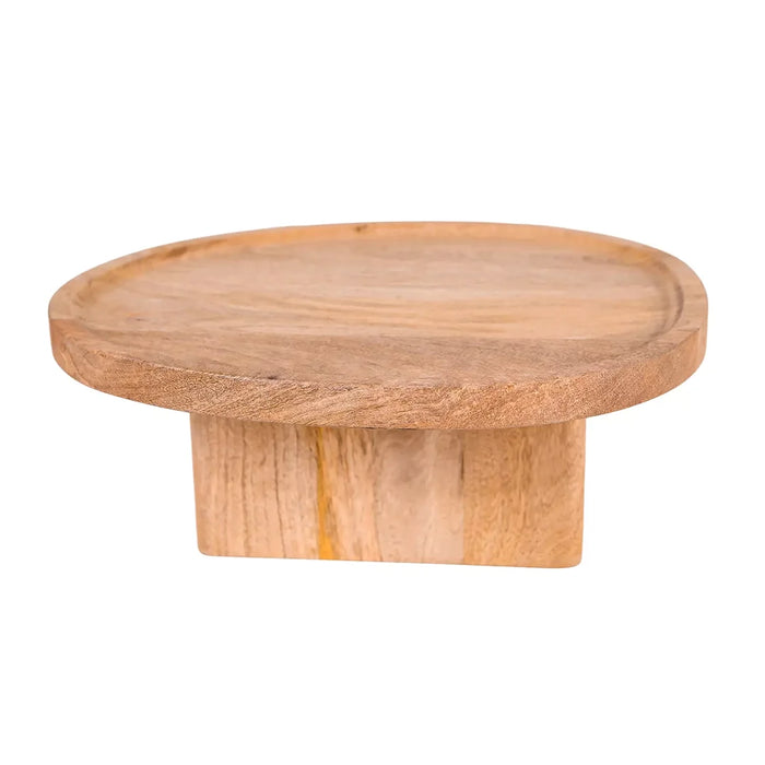 elevenpast Solid Mango Wood Sofa Tray in Black | Wallnut | Birch