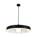 elevenpast pendant light Drop Disc Pendant Light - Black | White
