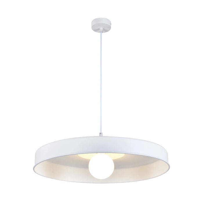 elevenpast pendant light Drop Disc Pendant Light - Black | White