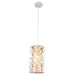elevenpast pendant light Eluvian White and Gold Pendant Light - Small | Large