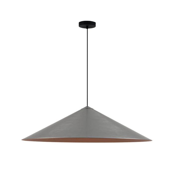 elevenpast pendant light Orbital Large Cone Pendant - Gold and Copper | Black and Copper