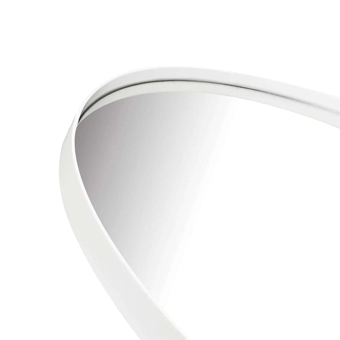 elevenpast Mirrors Circa Round Mirror Medium - Black | White | Teal