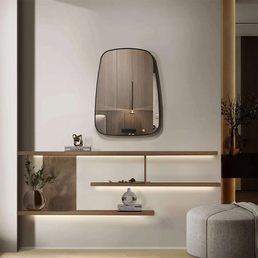 elevenpast Mirrors Noa Aluminium Frame Mirror - Black | Gold