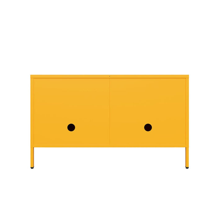 elevenpast Cabinets & Storage Popstrukt Metal TV/Storage Unit Double Door