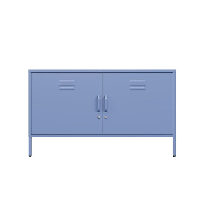 elevenpast Cabinets & Storage Popstrukt Metal TV/Storage Unit Double Door