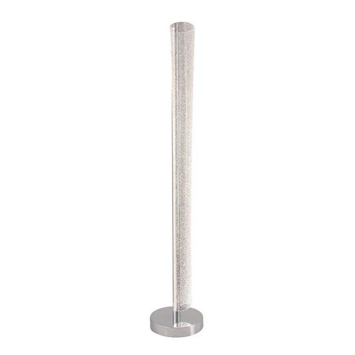 elevenpast Floor lamp Gltz Acrylic LED Floor Lamp – Polished Chrome