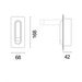elevenpast Wall light Atlantis Recessed LED Reading Wall Light | White, Black, Bronze