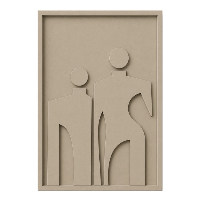 Solo Wooden Wall Art | Stone