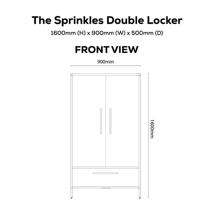 elevenpast chest Popstrukt Sprinkles Double Locker