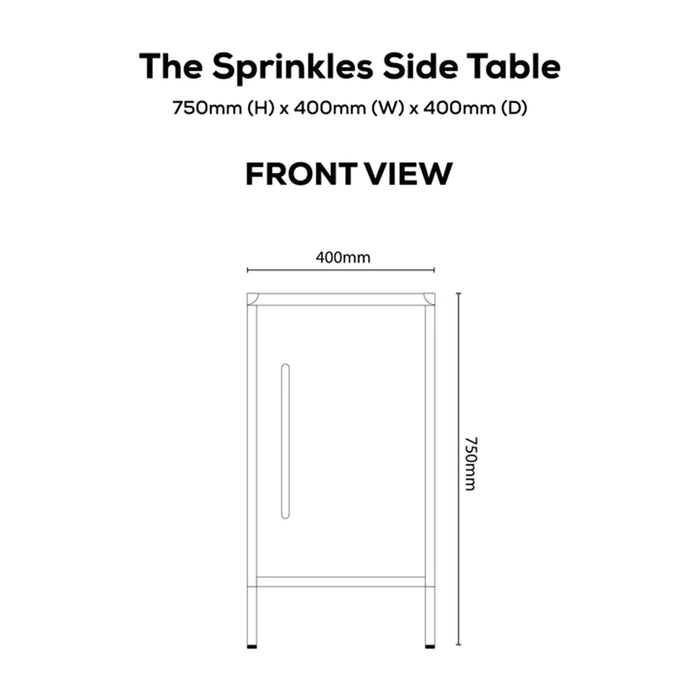 Popstrukt Side Table Popstrukt Sprinkles Side Table