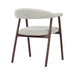 elevenpast dining chair Suki Carver Fabric and Wood Like Dining Chair - Various Colours