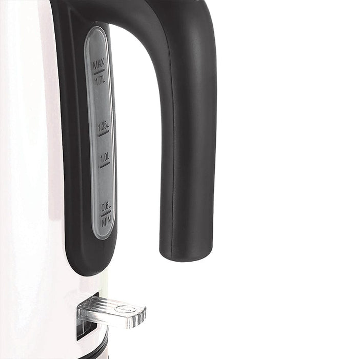 elevenpast kettle Swan Townhouse Stainless Steel Kettle 1.7 Litre Black | Silver | White