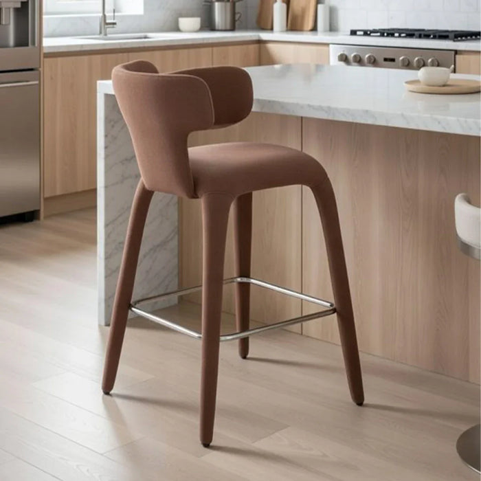 elevenpast Kitchen Stool Taurus Kitchen Chair - Chocolate | Green | Rust