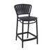 elevenpast kitchen stool Black Portofino Polypropylene Kitchen Stool