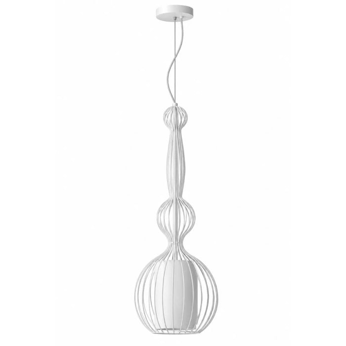 Ball Wire Pendant Light – White