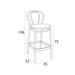 elevenpast Bar Stool Victor Indoor/Outdoor Bar Stool