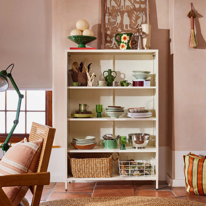 Wafer Wide Shelf - Black | White