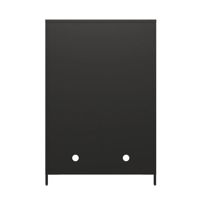 Wafer Wide Shelf - Black | White