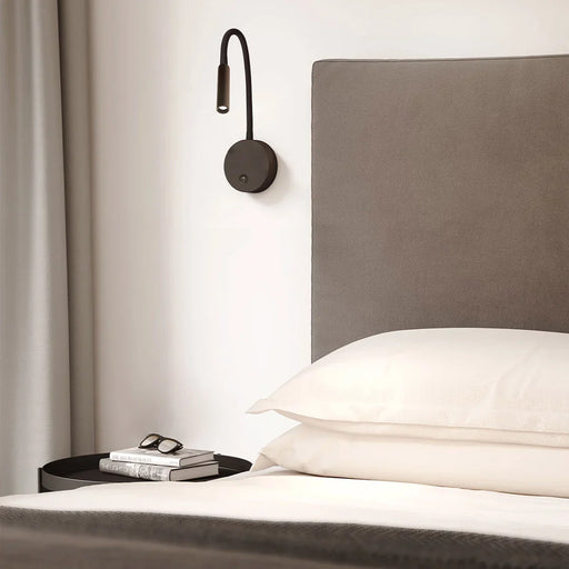 elevenpast Wall light Adjustable LED Bedside Reading Wall Light - Black | White