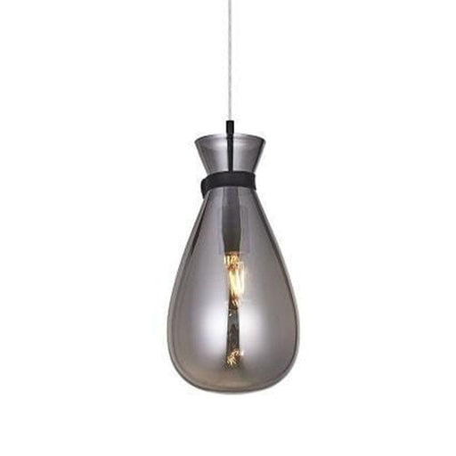 elevenpast pendant Smokey Pouch Pendant Light Glass Gold | Black A-KLCH-912/SM