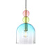 elevenpast pendant light Rainbow Glass Pendant Light - Blue Shadow A-KLCH-9281/1A