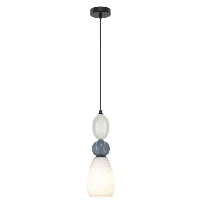 elevenpast Pendant Croft Bell Ceramic Opal Glass Pendant Light A-KLCH-9570/1C