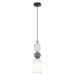 elevenpast Pendant Croft Bell Ceramic Opal Glass Pendant Light A-KLCH-9570/1C
