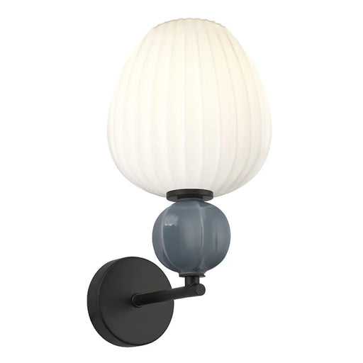 elevenpast wall light Croft Ceramic Opal Glass Wall Light A-KLW-9570