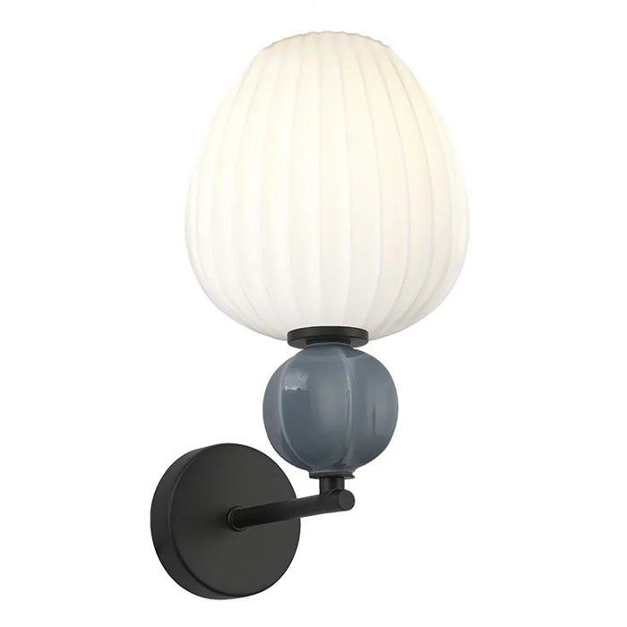 elevenpast wall light Croft Ceramic Opal Glass Wall Light A-KLW-9570