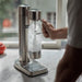 Aarke 800ml Polished Steel PET Water Bottle for Carbonator III - Polished Steel 