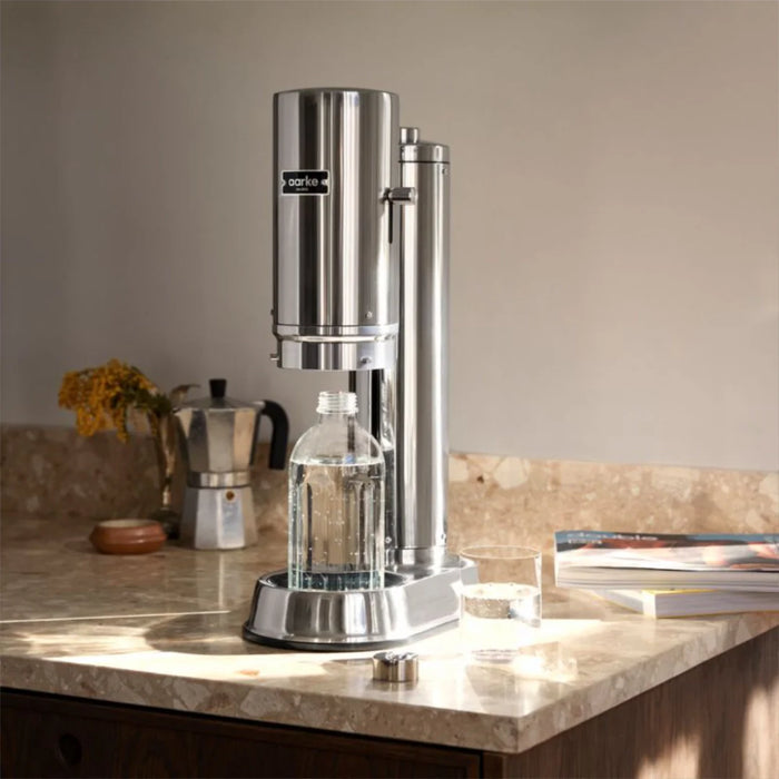 elevenpast soda maker Aarke Carbonator Pro Sparkling Water Maker - Steel A1081 7350091792265