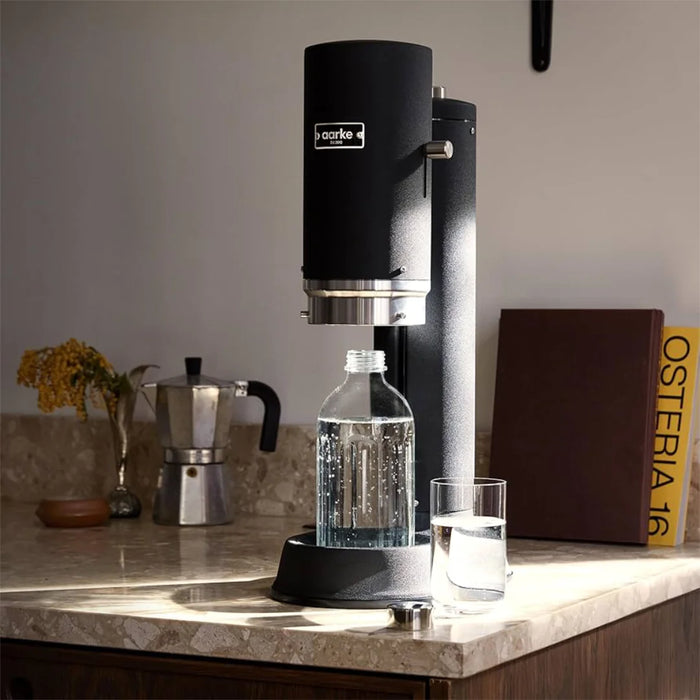 elevenpast soda maker Aarke Carbonator Pro Sparkling Water Maker - Matte Black A1082 7350091792272