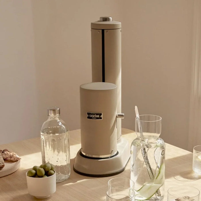 elevenpast soda maker Aarke Carbonator Pro Sparkling Water Maker - Sand A1182 7350091793057