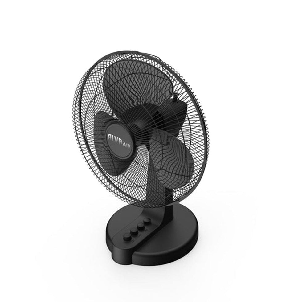 Plastic Desk Fan Black elevenpast