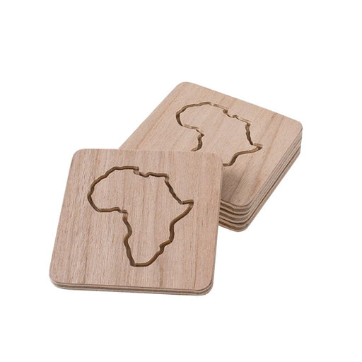 elevenpast Accessories Africa Coaster Set of Four AFRICACOASTER